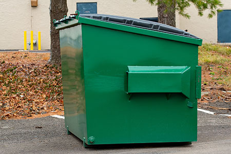 Dumpster Pad Cleaning